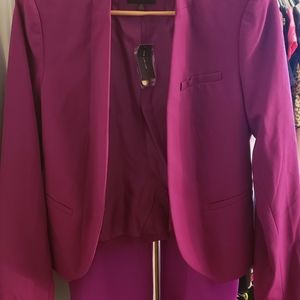 Pink blazer